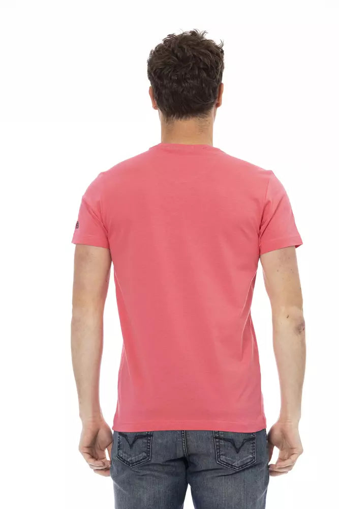 Trussardi Action Multicolor Cotton Men T-Shirt | Regal Royce
