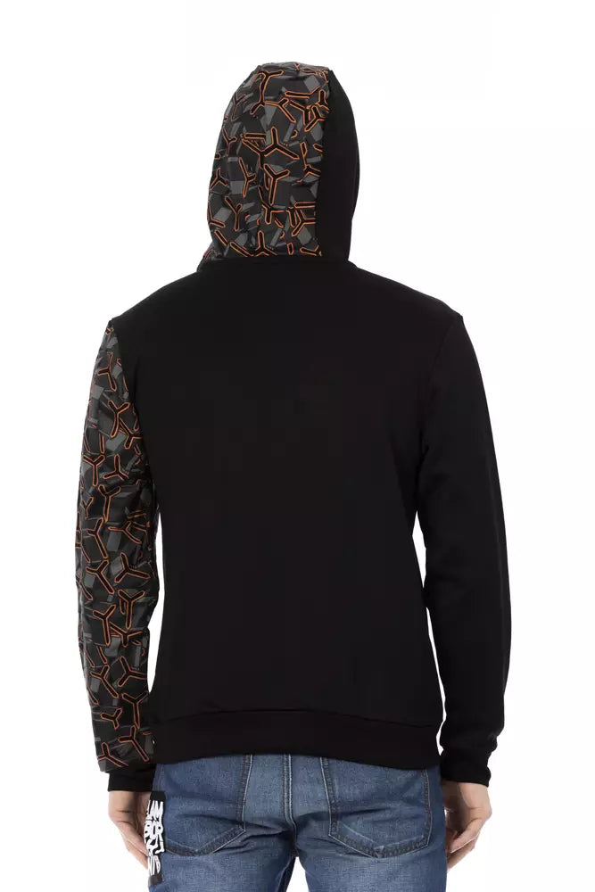 Automobili Lamborghini Black Cotton Men's Hoodie | Regal Royce