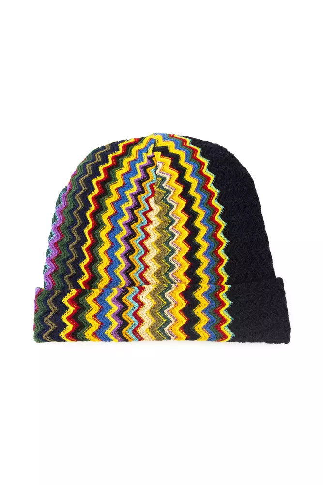 Missoni Multicolor Wool Men Hat | Regal Royce