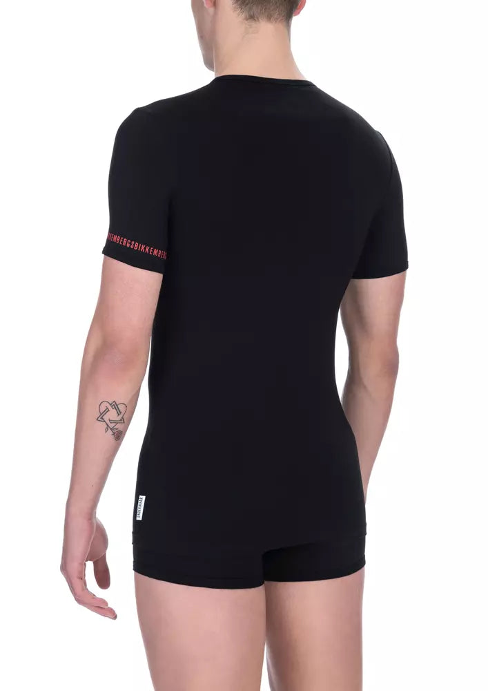 Bikkembergs "Black Cotton Men T-Shirt Twin Pack" | Regal Royce