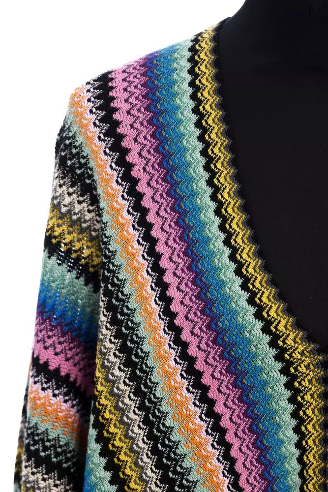 Missoni Multicolor Wool Women Poncho | Regal Royce