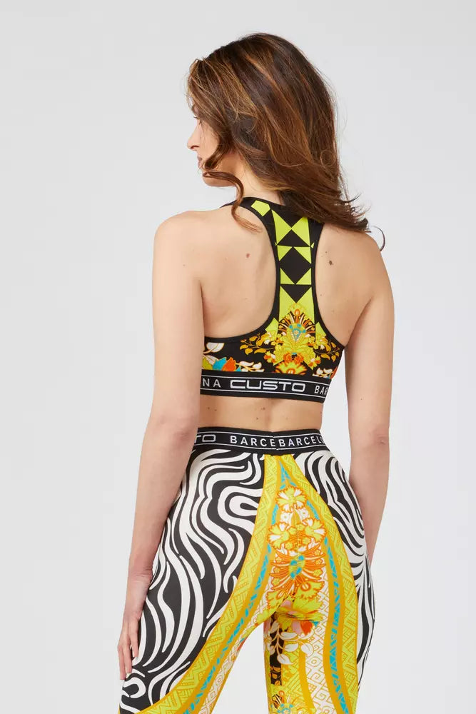 Custo Barcelona Yellow Polyamide Women Top | Regal Royce