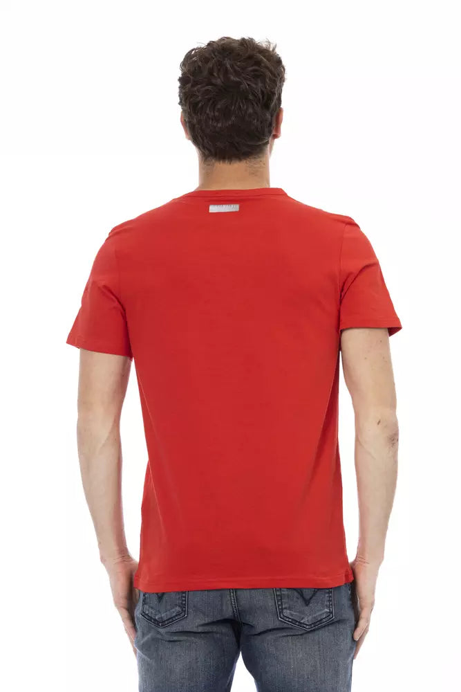 Bikkembergs Red Cotton T-Shirt