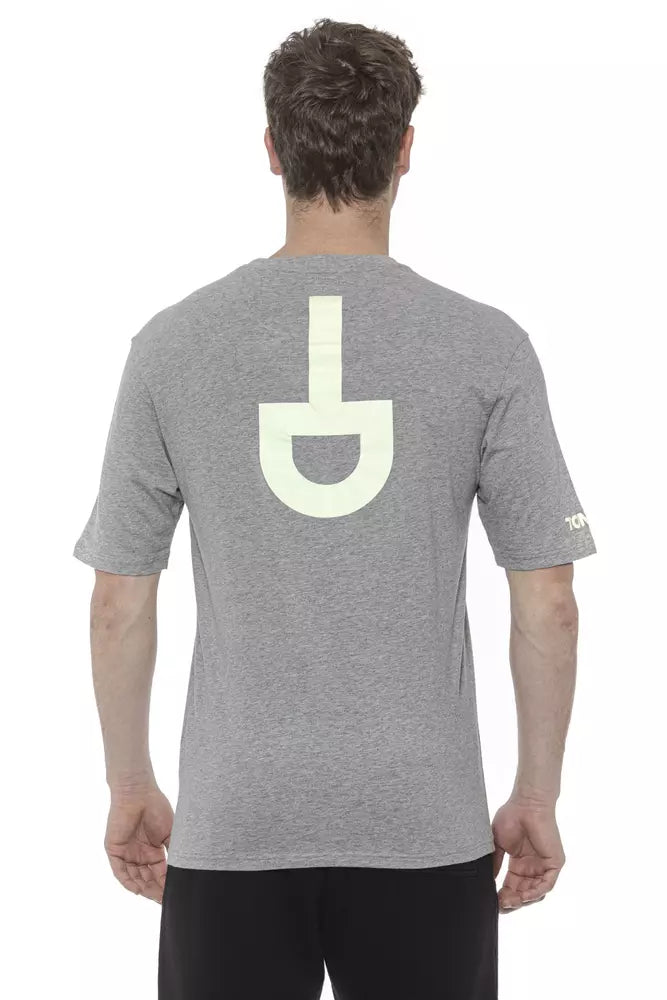 Tond Gray Cotton Men T-Shirt | Regal Royce