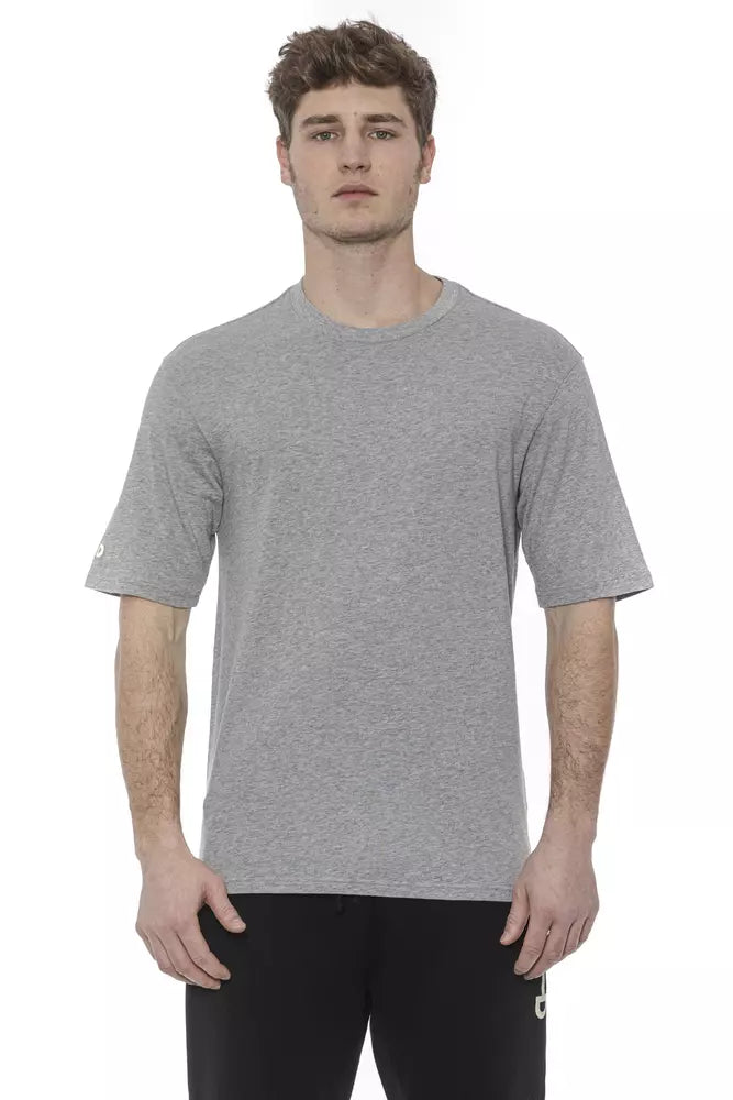 Tond Gray Cotton Men T-Shirt | Regal Royce