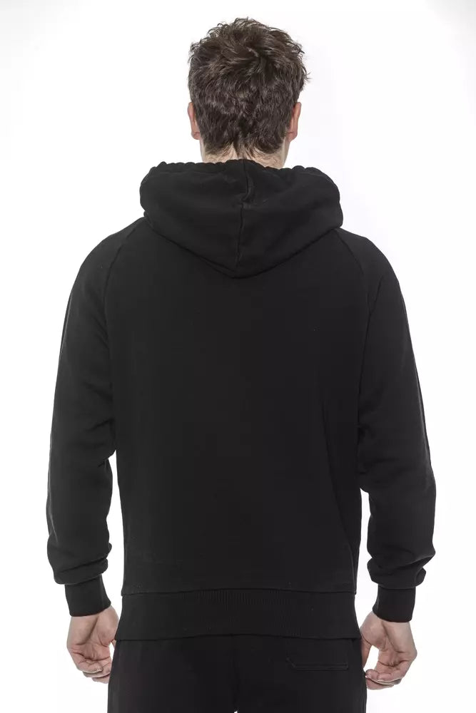 Tond Black Cotton Men Sweater | Regal Royce