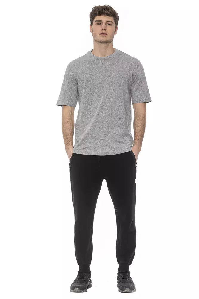 Tond Gray Cotton Men T-Shirt | Regal Royce