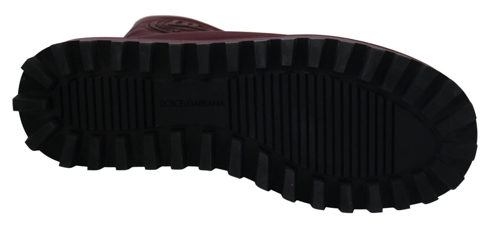 Dolce & Gabbana Bordeaux Nylon Boots Padded Mid Shoes | Regal Royce