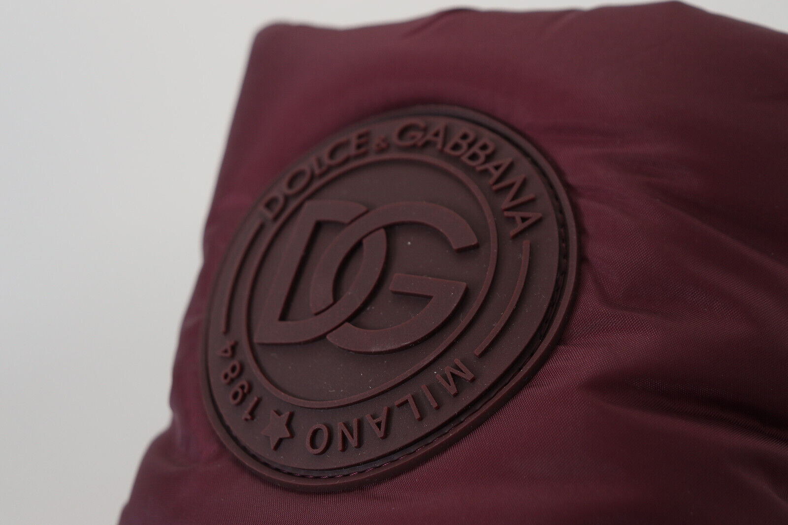 Dolce & Gabbana Bordeaux Nylon Boots Padded Mid Shoes | Regal Royce