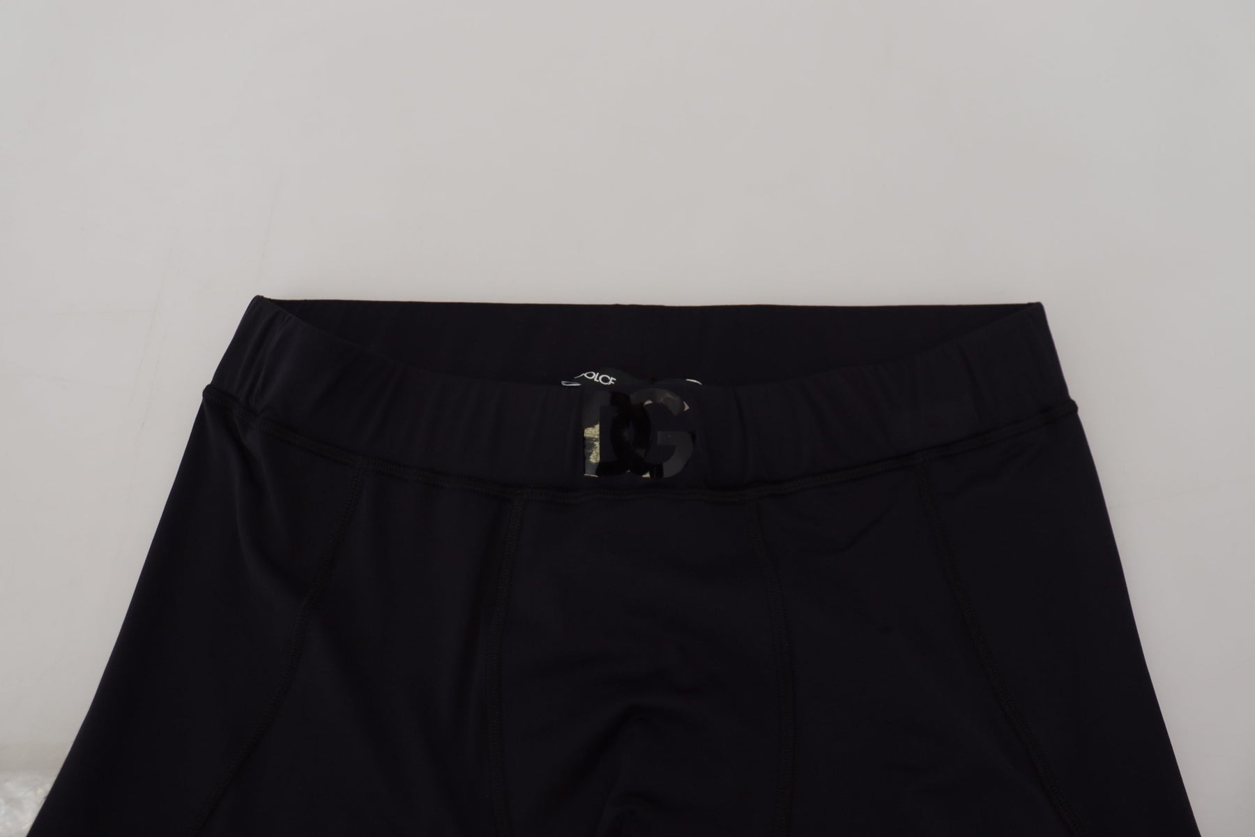 Dolce & Gabbana Black Nylon Slim Fit Stretch Pants | Regal Royce