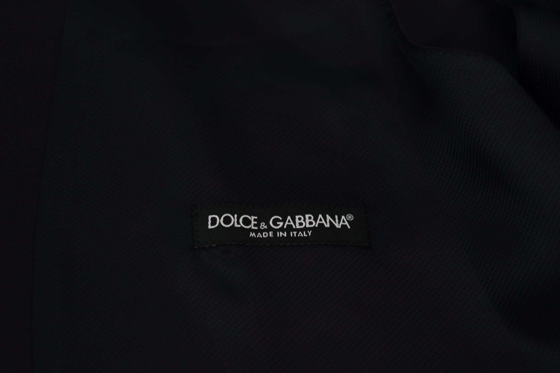 Dolce & Gabbana Dark Blue Wool Stretch Waistcoat Formal Vest | Regal Royce