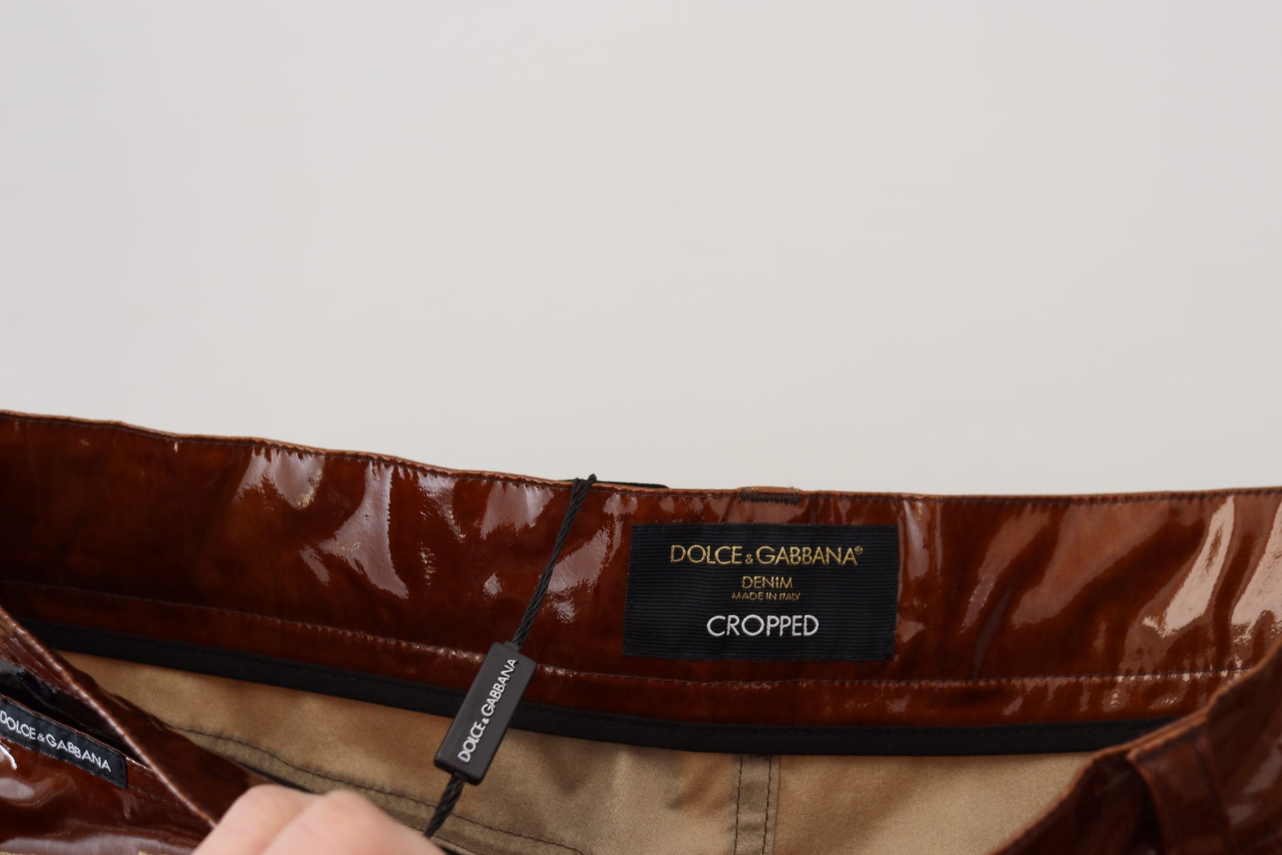 Dolce & Gabbana Multicolor Shining Slim Fit Men Denim Jeans | Regal Royce