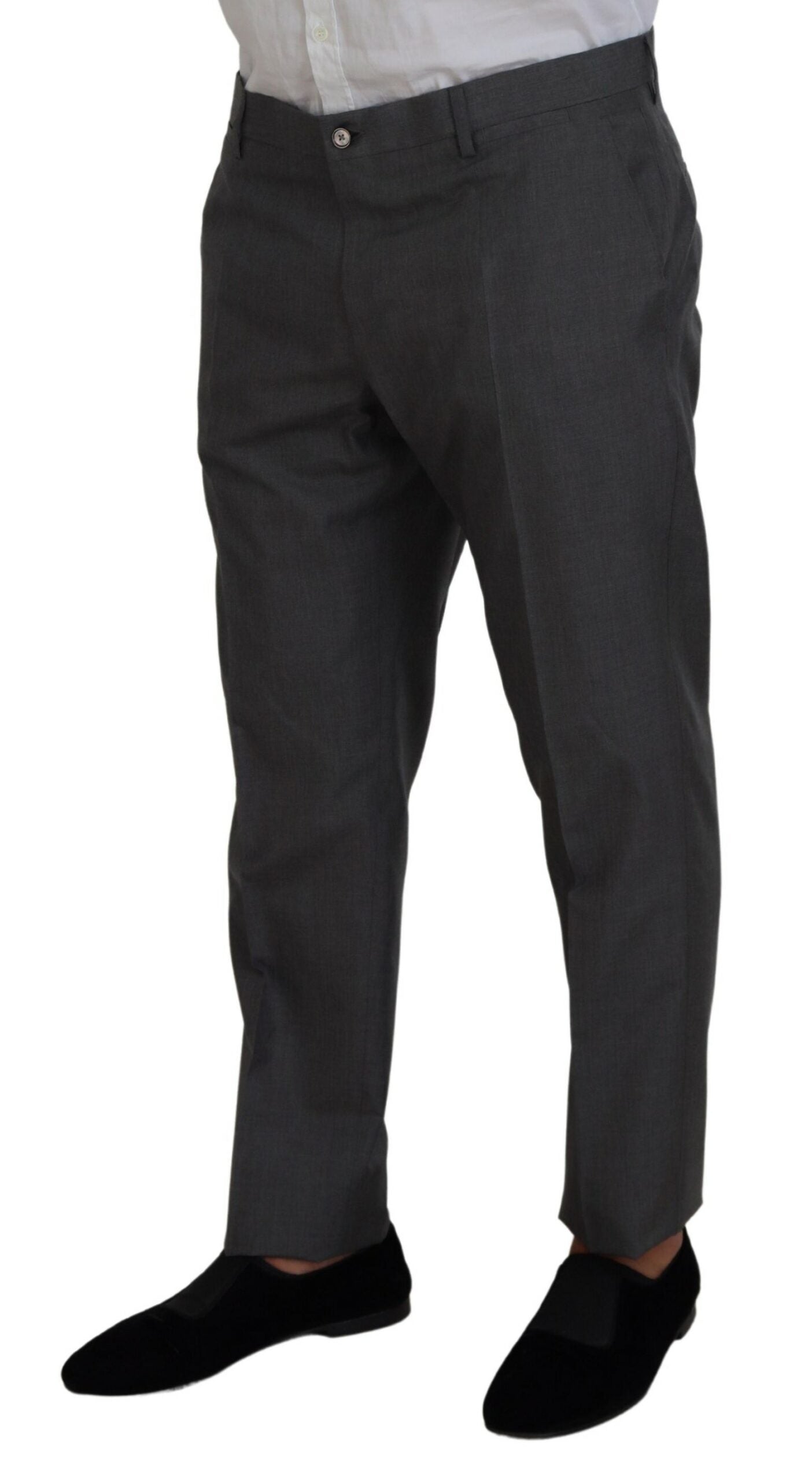 Dolce & Gabbana Gray MARTINI 3 Piece Slim Fit Suit | Regal Royce