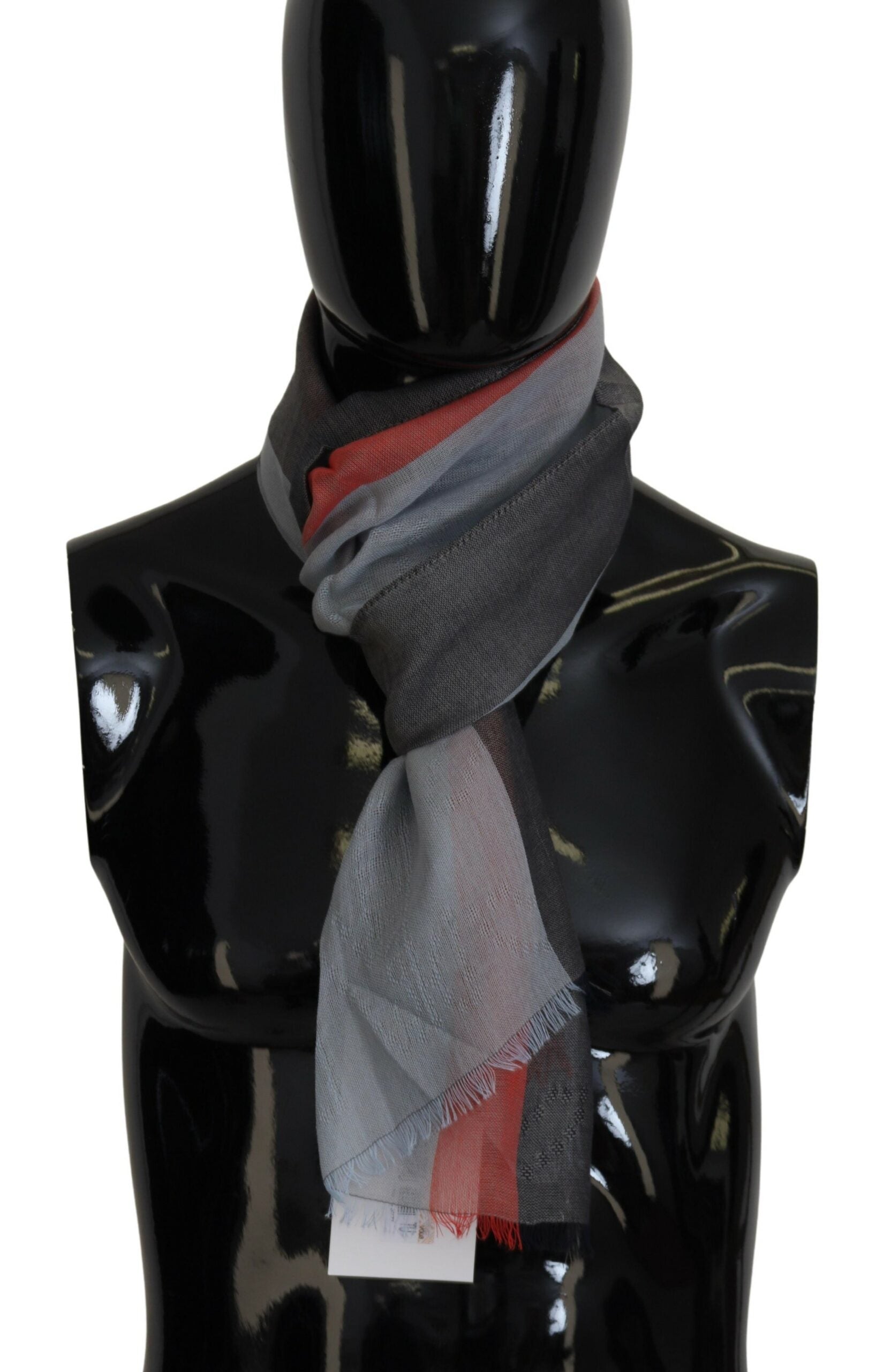 Costume National Multicolor Cotton Shawl Wrap Scarf | Regal Royce