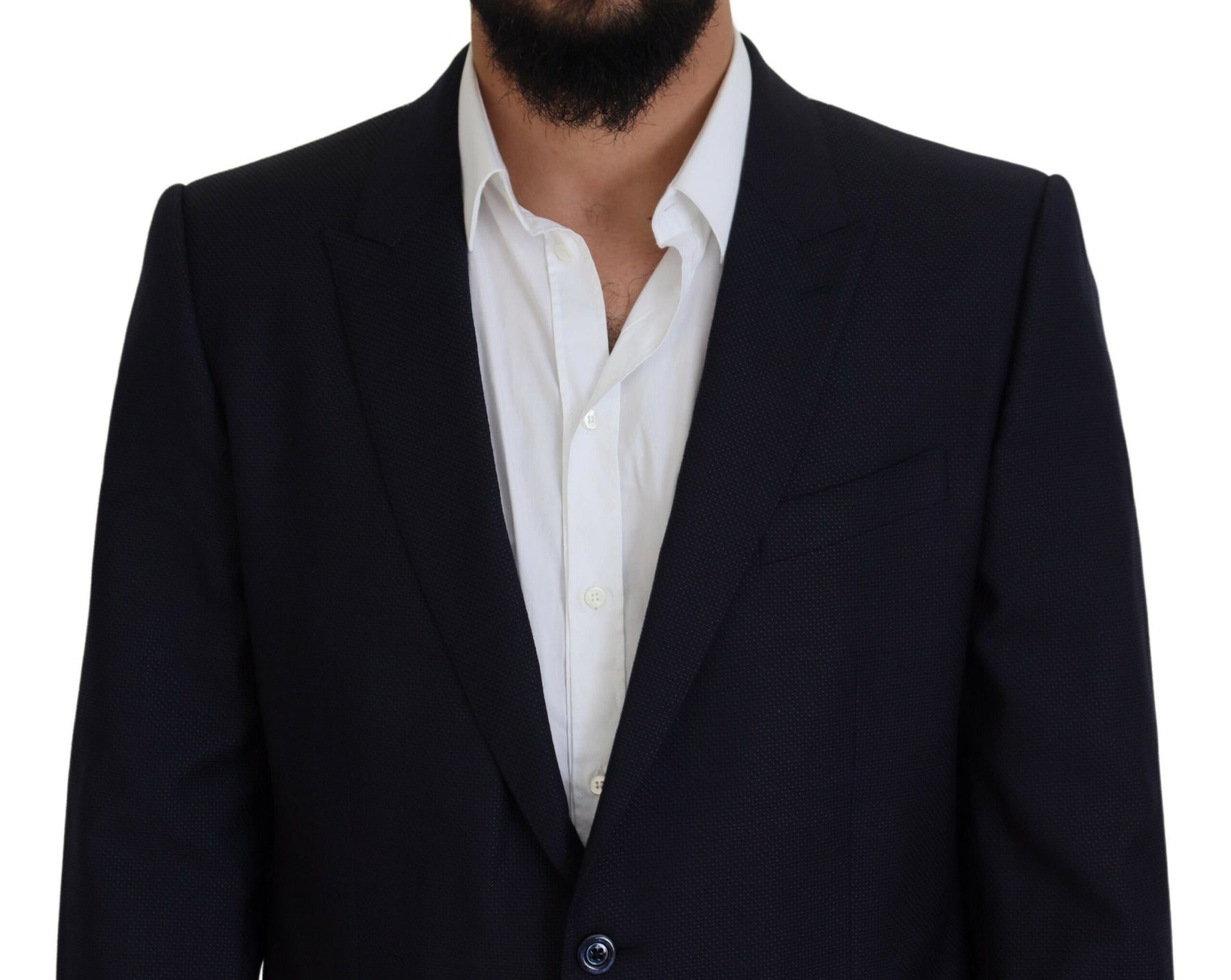 Dolce & Gabbana Blue Single Breasted 2 Piece MARTINI Suit | Regal Royce