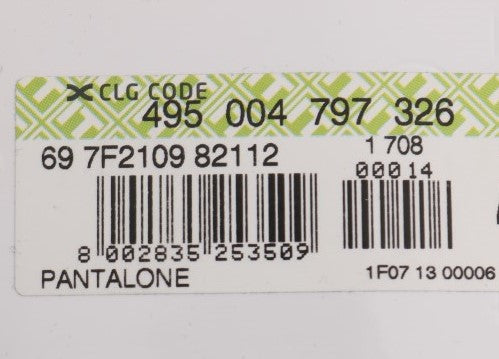 GF Ferre Black Cotton Stretch Chinos Pants | Regal Royce