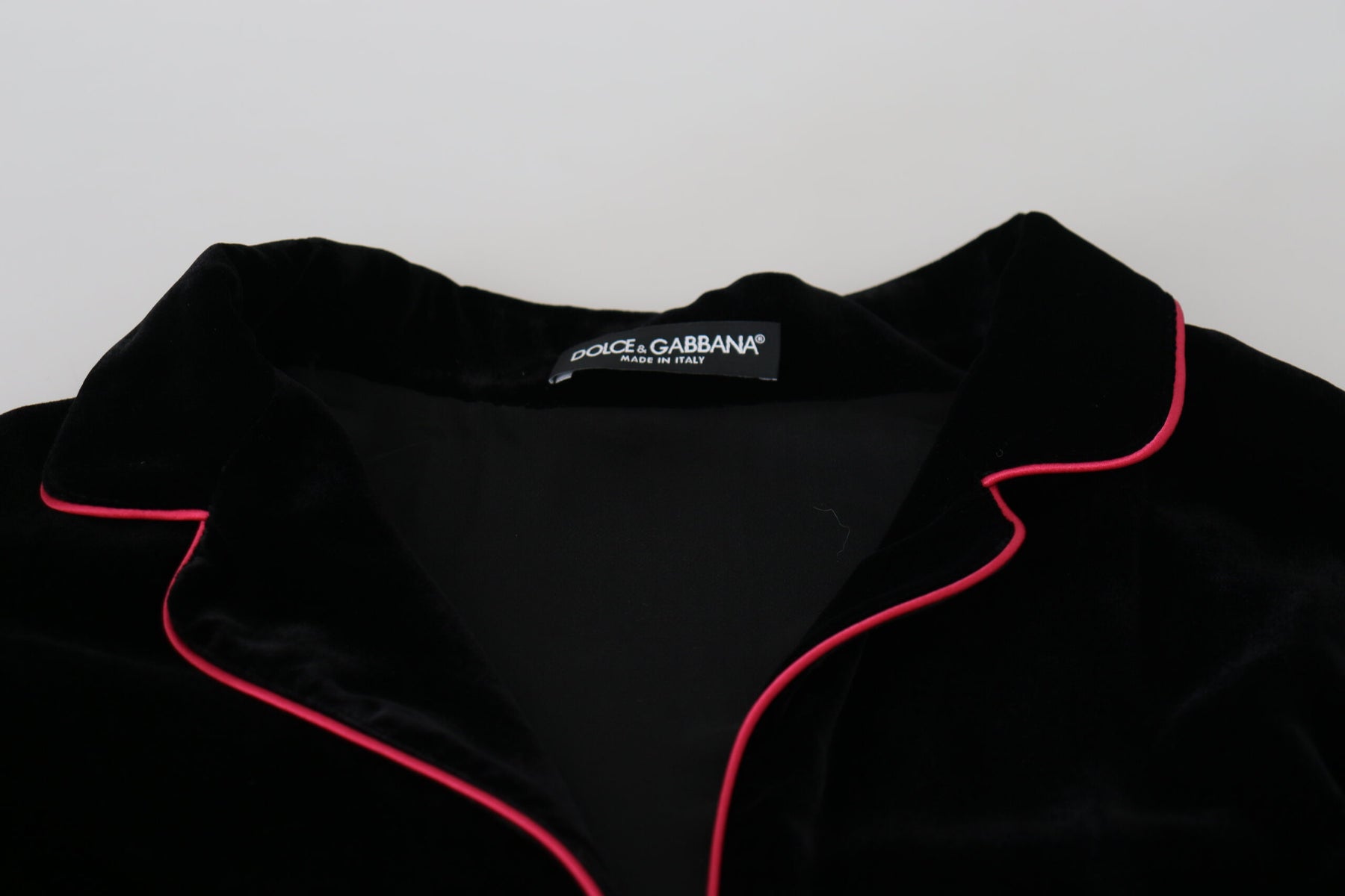 Dolce & Gabbana Black Button Belted Blazer Viscose Jacket | Regal Royce