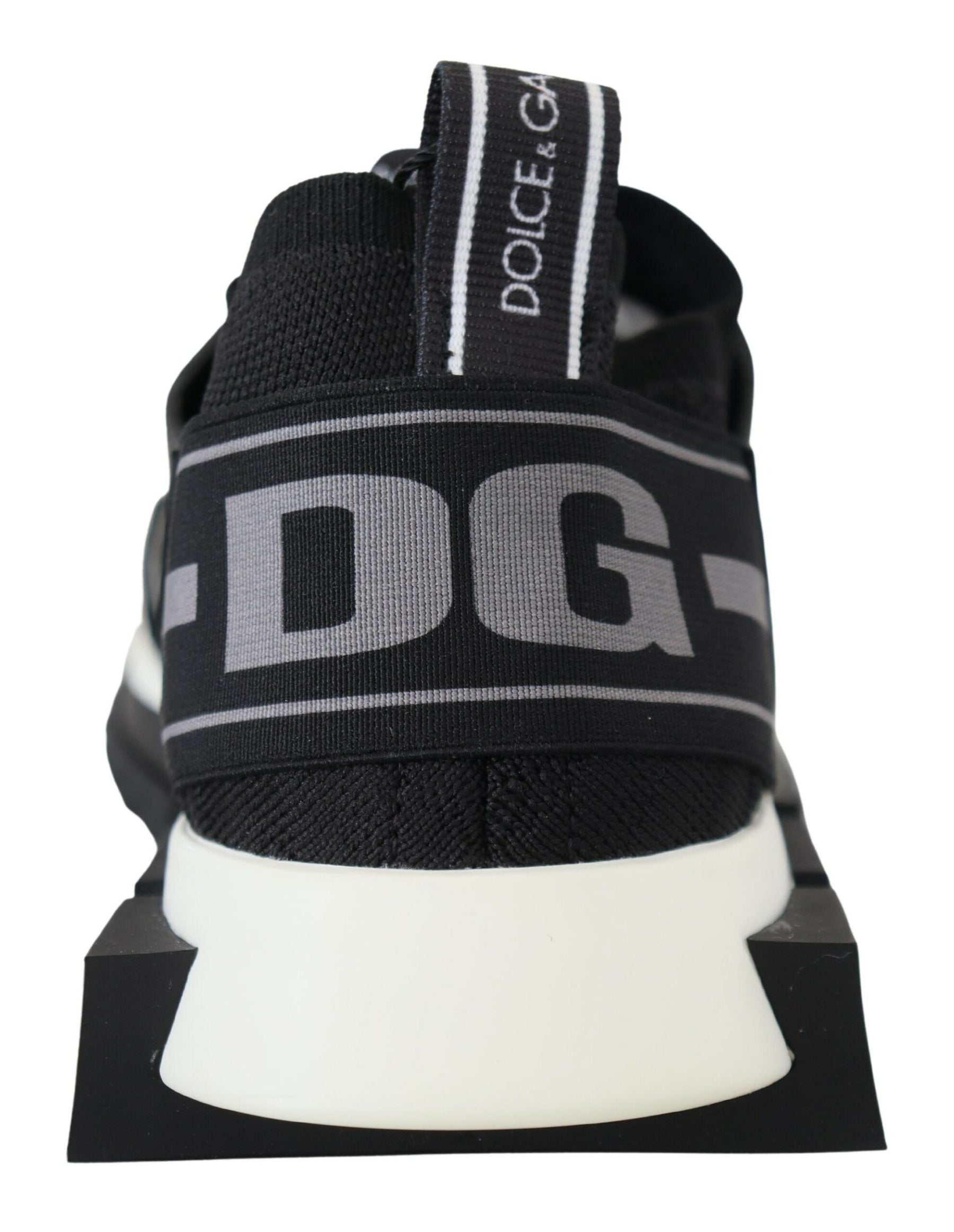 Dolce & Gabbana Black Mesh Sorrento Trekking Sneakers Shoes | Regal Royce