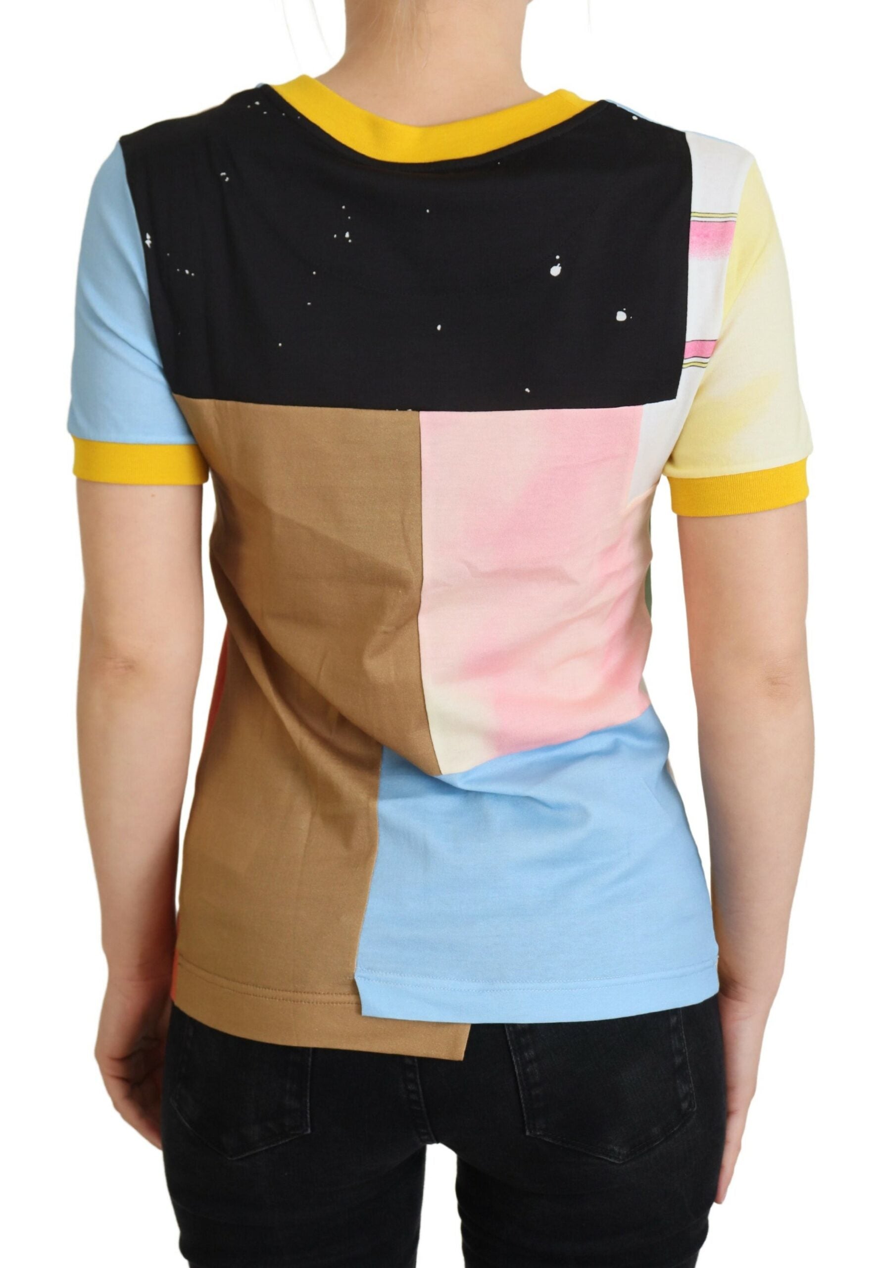 Dolce & Gabbana Multicolor Cotton  DG Love Patchwork | Regal Royce