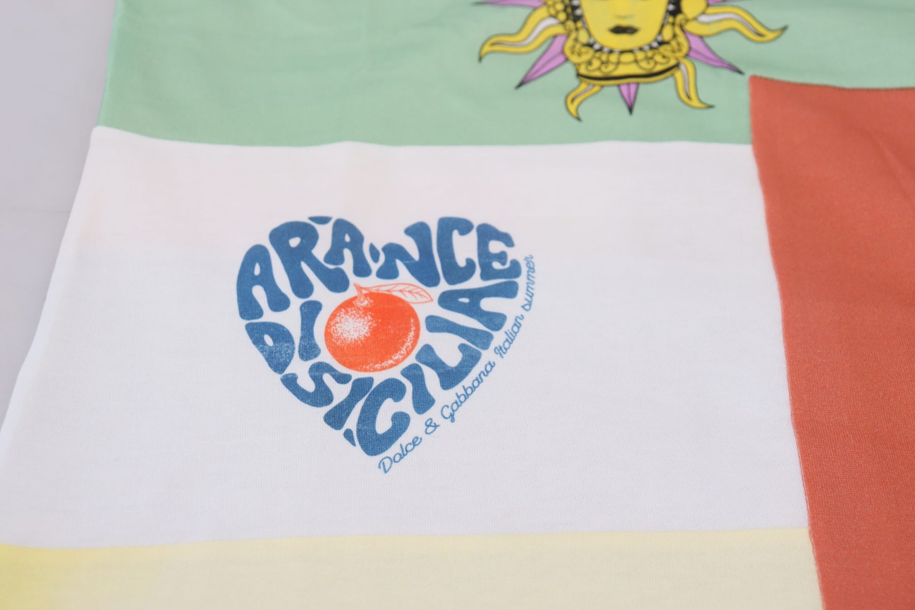 Dolce & Gabbana Multicolor Cotton  DG Love Patchwork | Regal Royce