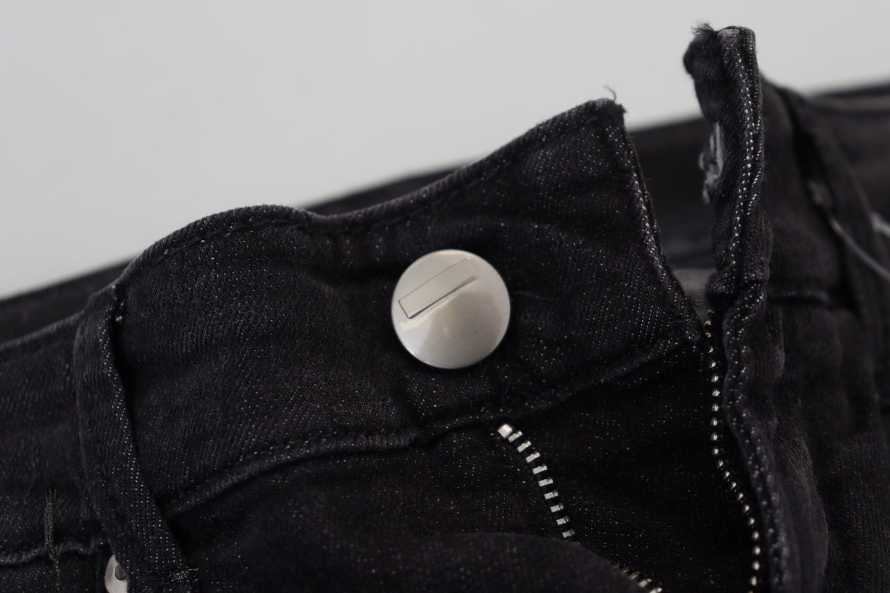 Acht Black Cotton Low Waist Slim Fit Women Casual Denim Jeans | Regal Royce