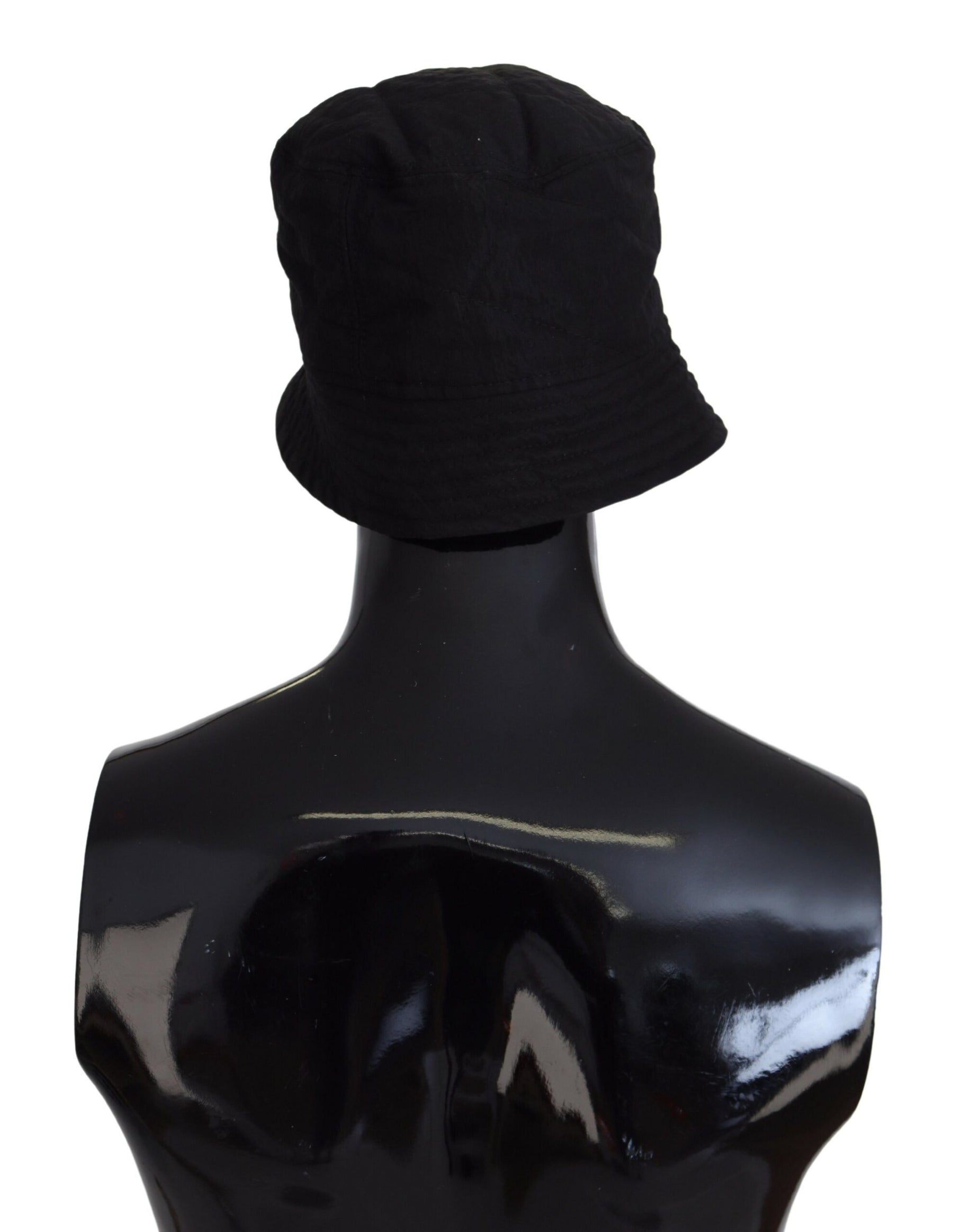 Dolce & Gabbana Black Nylon Women Bucket Cap Hat | Regal Royce