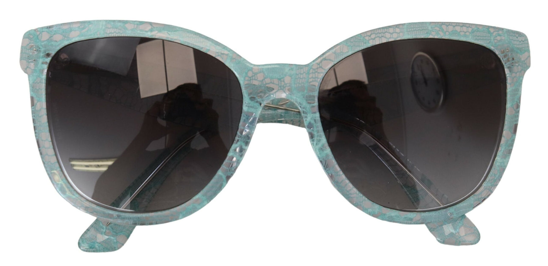 Dolce & Gabbana Blue DG4190 Lace Crystal Acetate Butterfly Sunglasses | Regal Royce