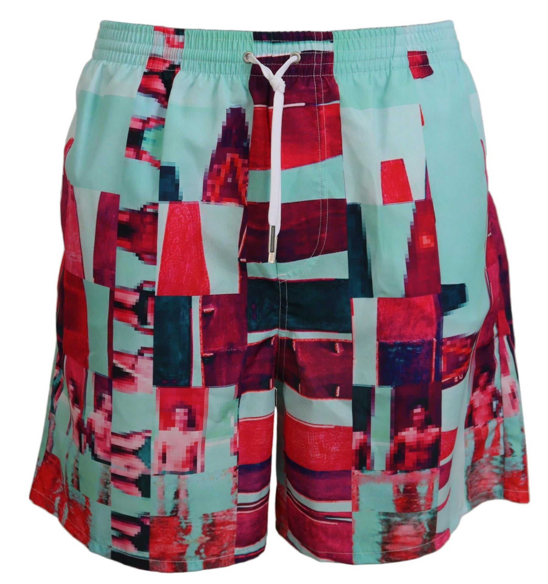 Dsquared² Multicolor Printed Beachwear Shorts Swimwear | Regal Royce