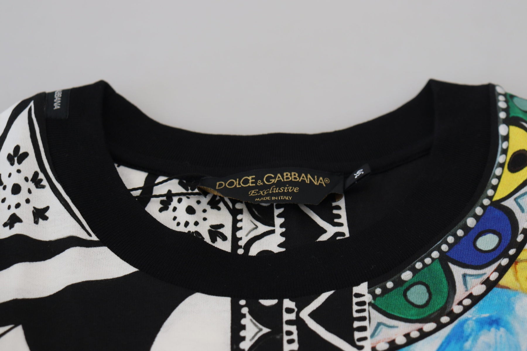 Dolce & Gabbana Multicolor Printed Women Exclusive Shirt Top | Regal Royce