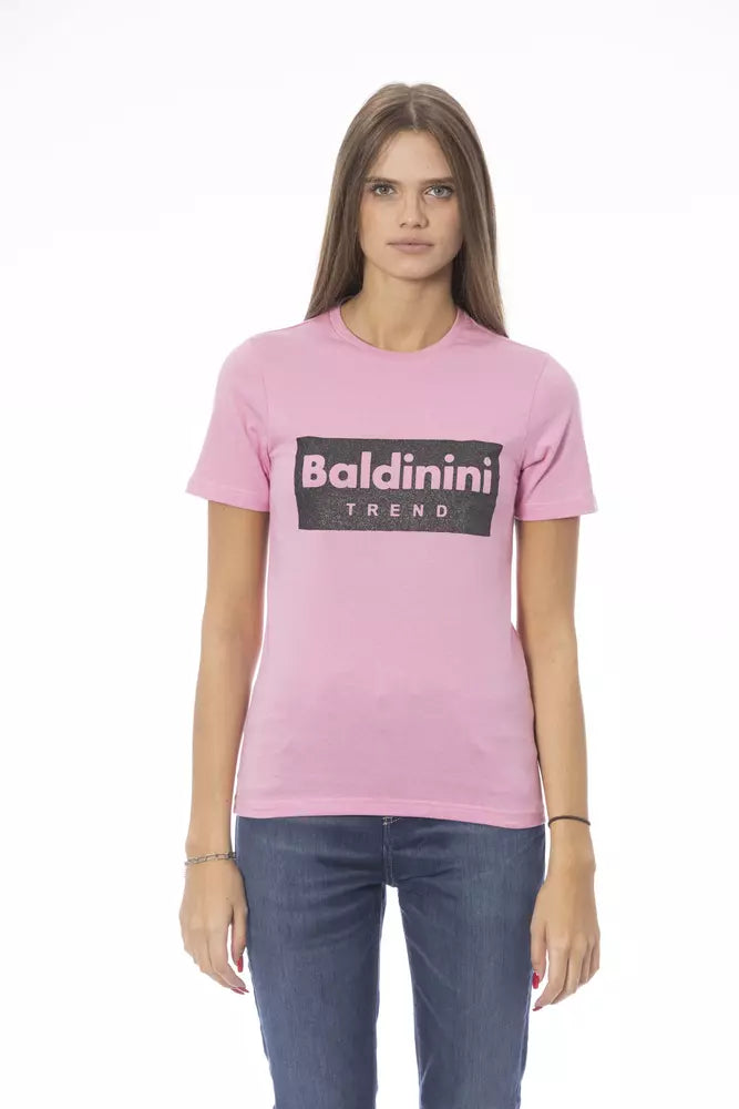 Baldinini Trend Multicolor Cotton Women T-Shirt | Regal Royce