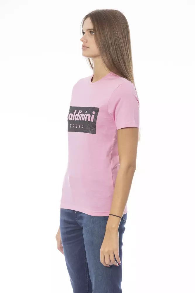 Baldinini Trend Multicolor Cotton Women T-Shirt | Regal Royce