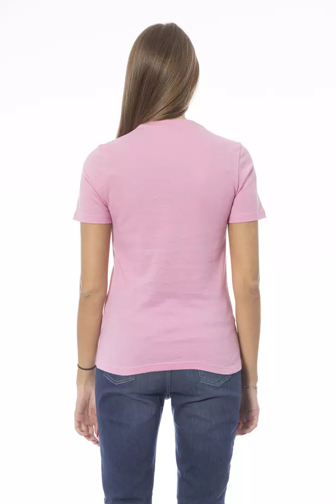 Baldinini Trend Multicolor Cotton Women T-Shirt | Regal Royce