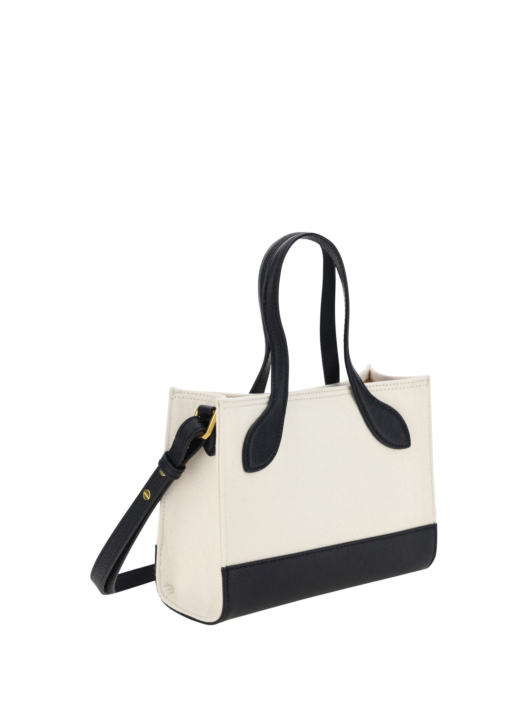 Bally White and Black Leather Mini Handbag | Regal Royce