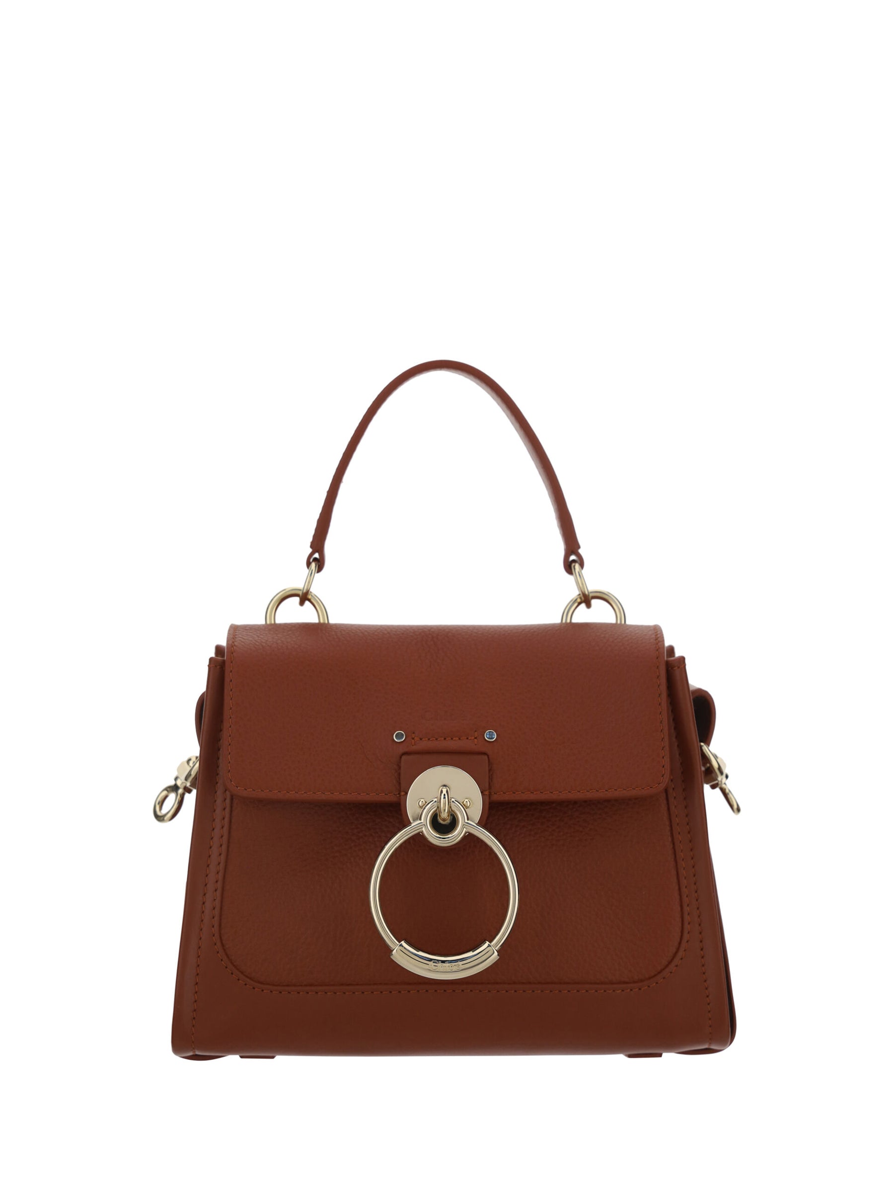 Chloé Brown Calf Leather Tess Handbag | Regal Royce