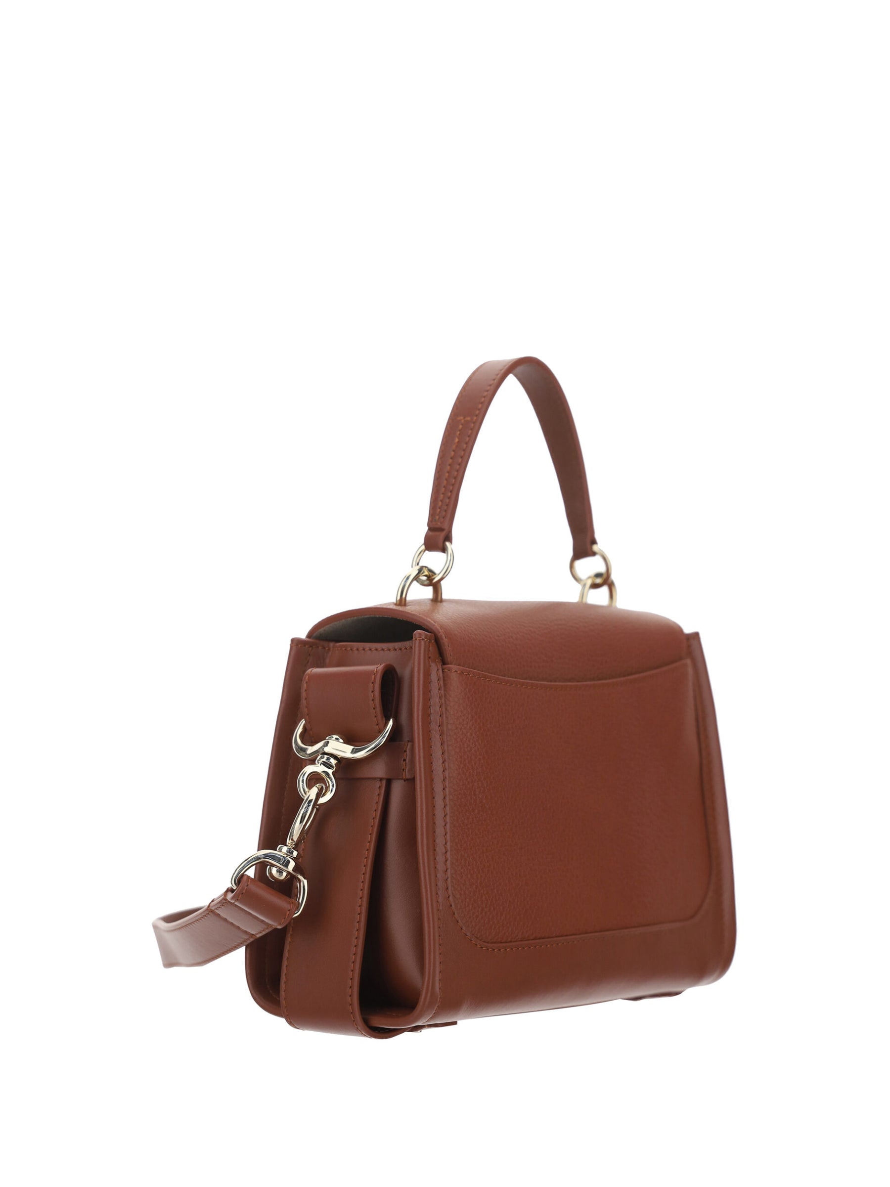 Chloé Brown Calf Leather Tess Handbag | Regal Royce