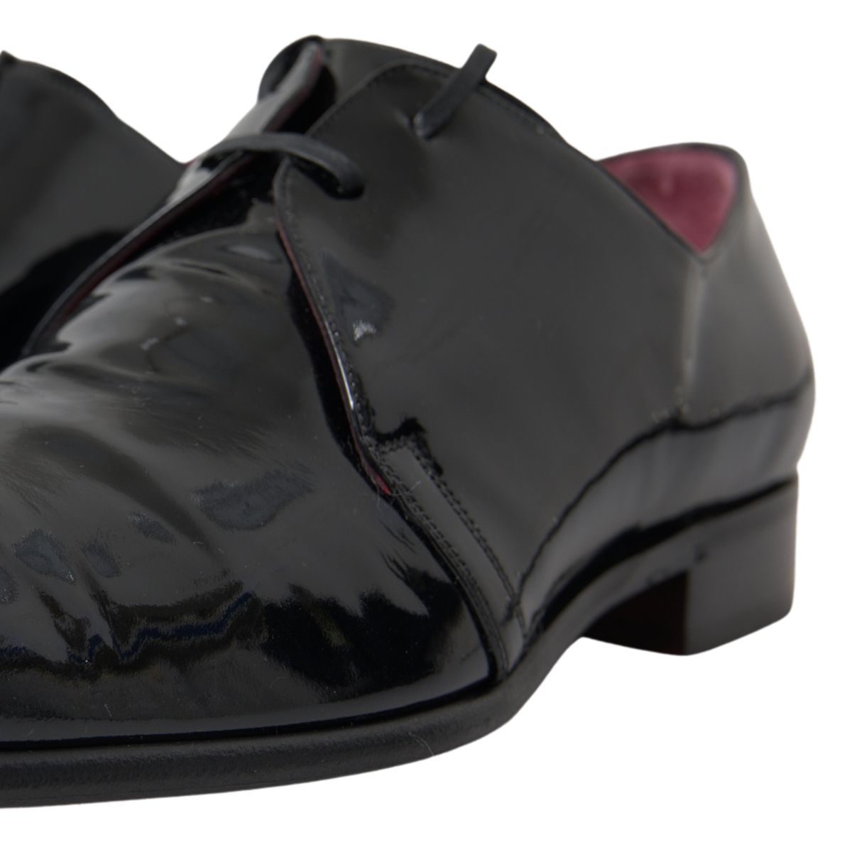 Dolce & Gabbana Black Patent Leather Formal Shoes | Regal Royce