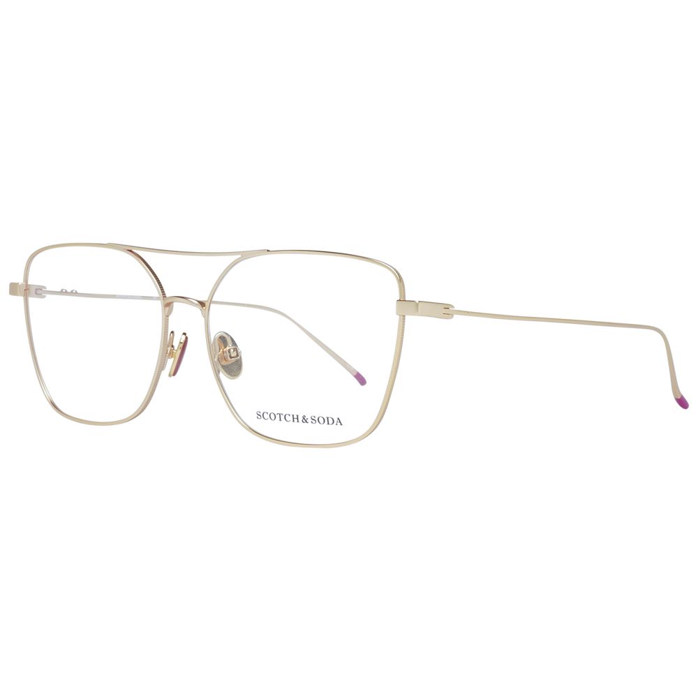 Scotch & Soda Gold Metal Glasses (Frames) | Regal Royce