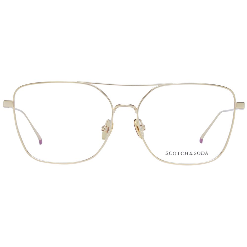 Scotch & Soda Gold Metal Glasses (Frames) | Regal Royce