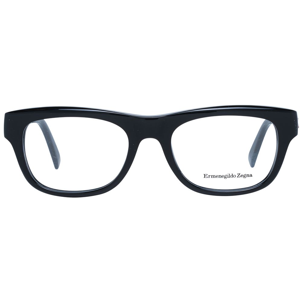 Ermenegildo Zegna Black Plastic Glasses (Frames) | Regal Royce