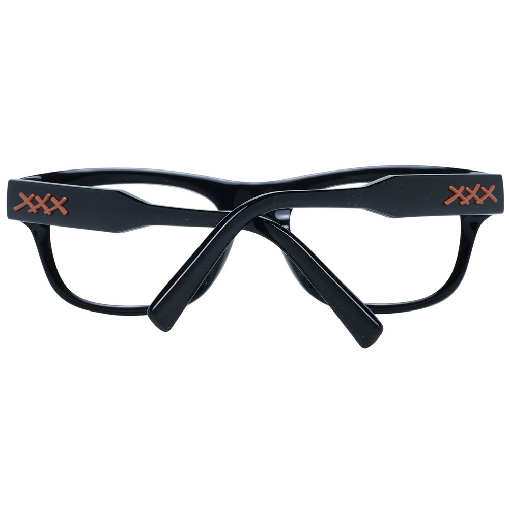 Ermenegildo Zegna Black Plastic Glasses (Frames) | Regal Royce
