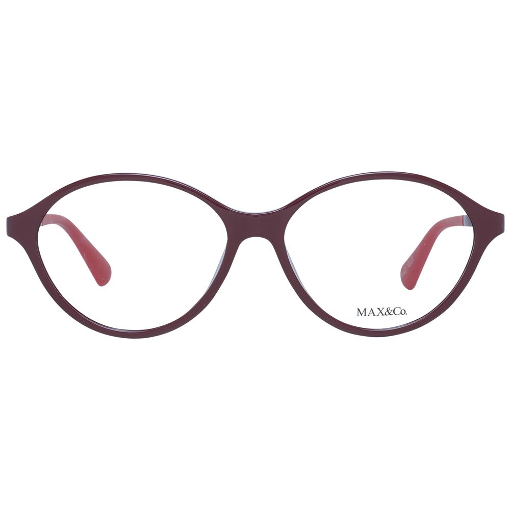 Max & Co Burgundy Plastic Glasses (Frames) | Regal Royce