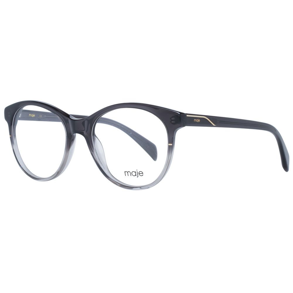 Maje Black Plastic Glasses (Frames) | Regal Royce