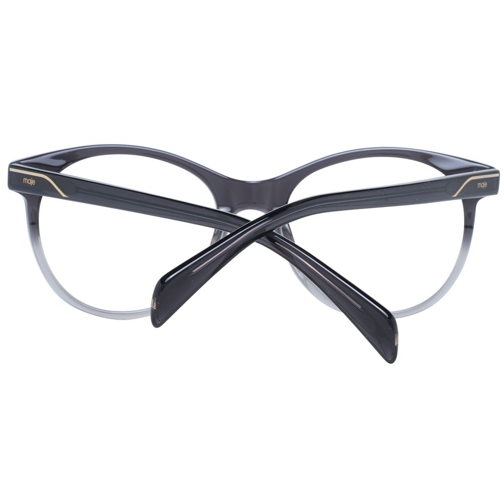 Maje Black Plastic Glasses (Frames) | Regal Royce