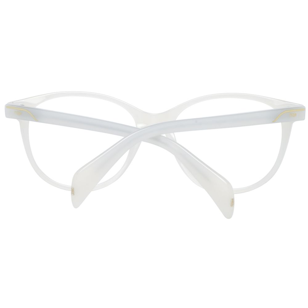 Maje Cream Plastic Glasses (Frames) | Regal Royce
