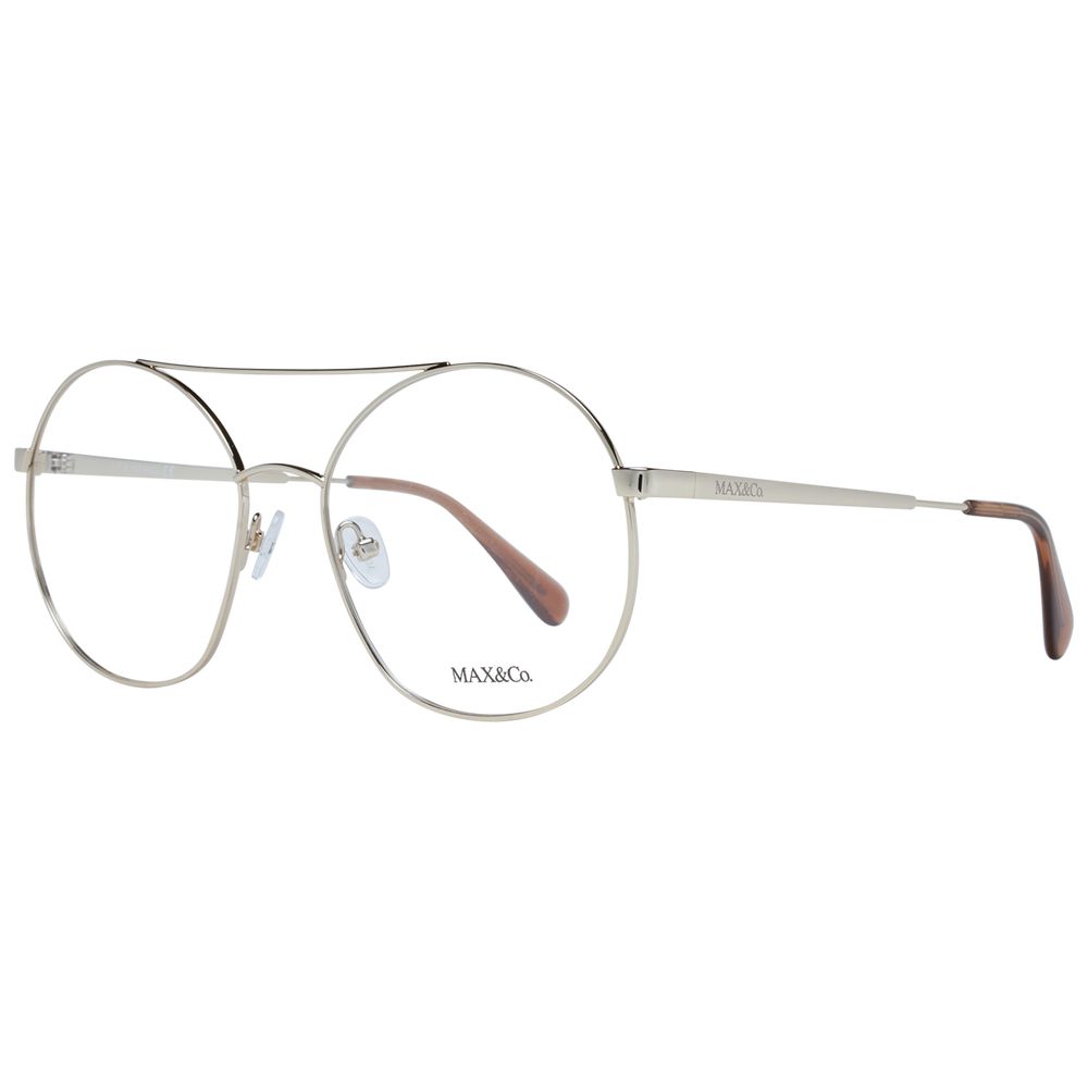 Max & Co Gold Metal Glasses (Frames) | Regal Royce