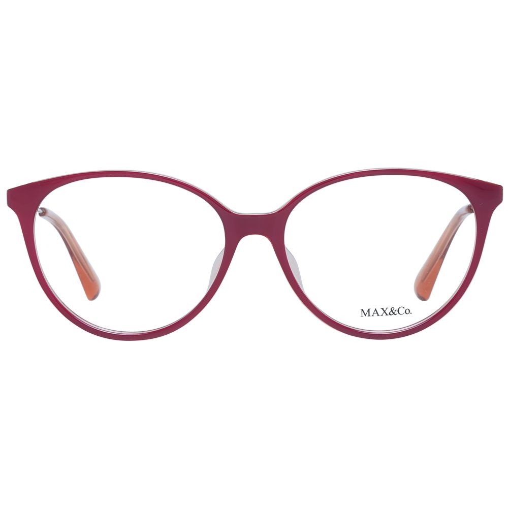 Max & Co Burgundy Plastic Glasses (Frames) | Regal Royce