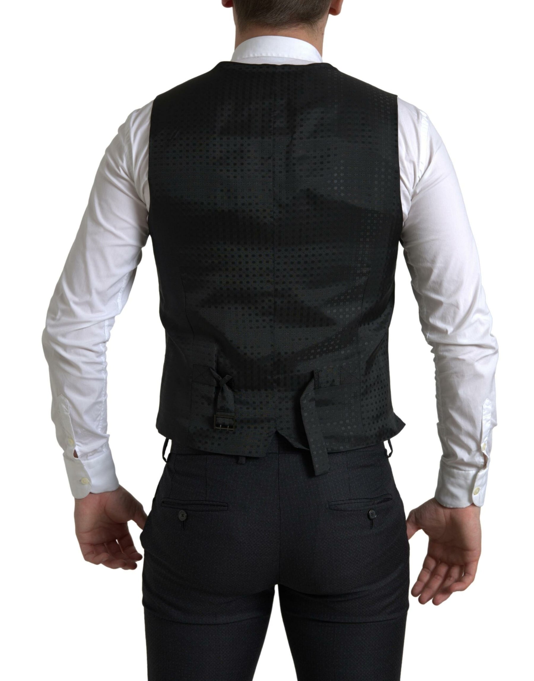 Dolce & Gabbana Black 3 Piece Single Breasted MARTINI Suit | Regal Royce