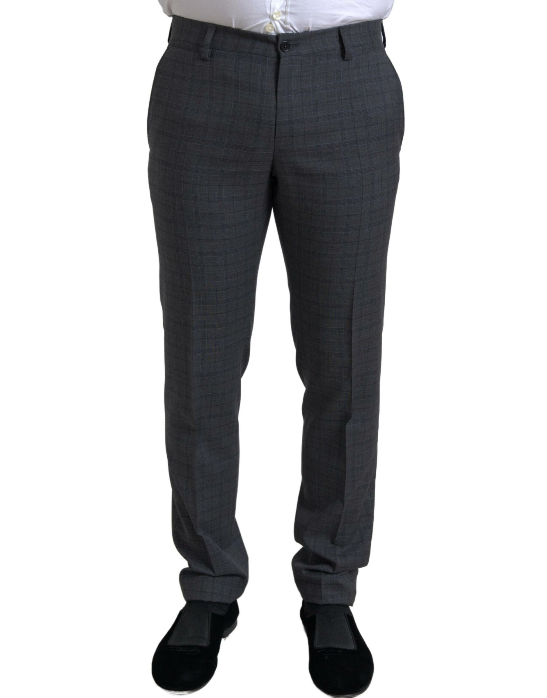 Dolce & Gabbana Gray 2 Piece Single Breasted MARTINI Suit | Regal Royce