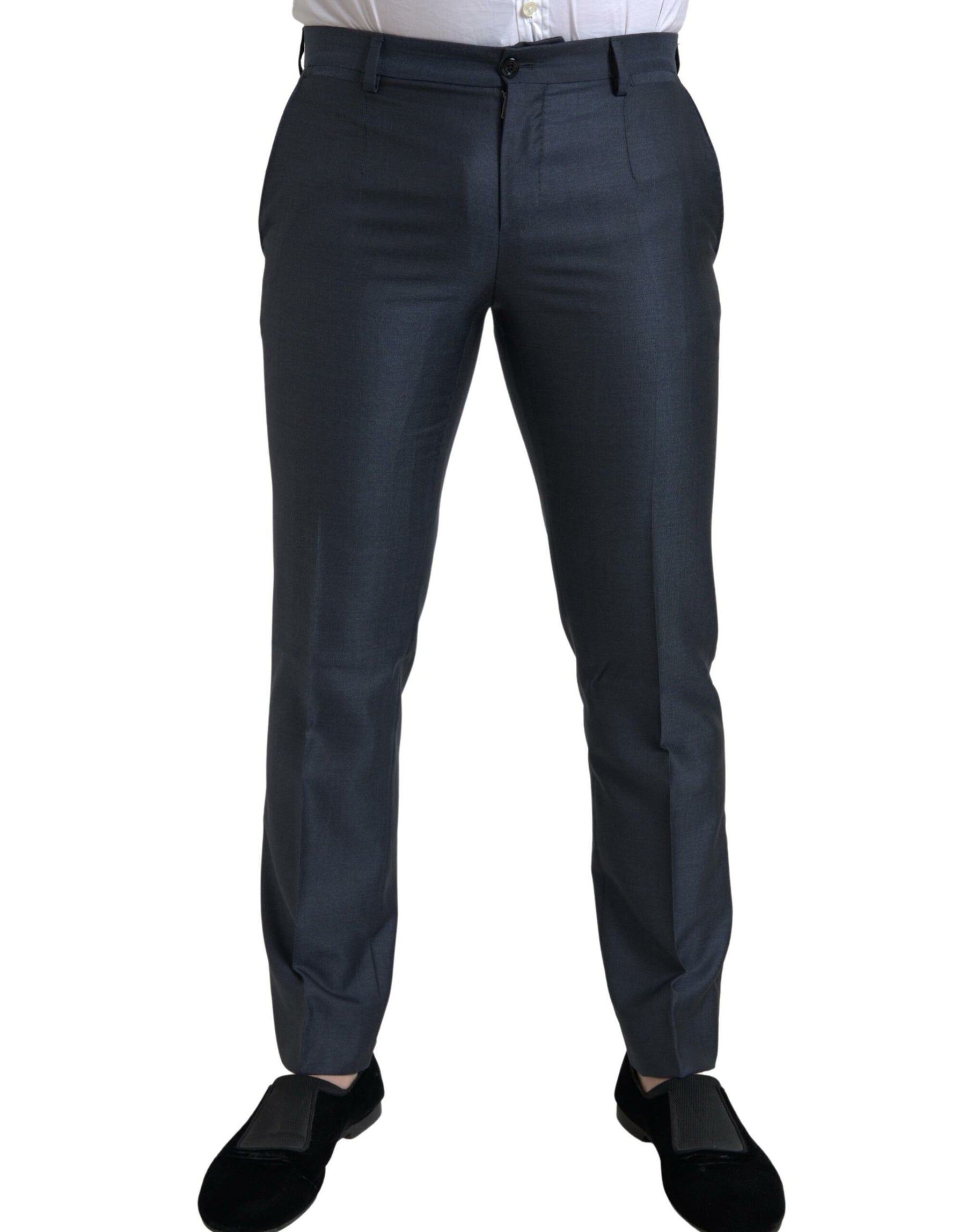 Dolce & Gabbana Blue 2 Piece Double Breasted MARTINI Suit | Regal Royce