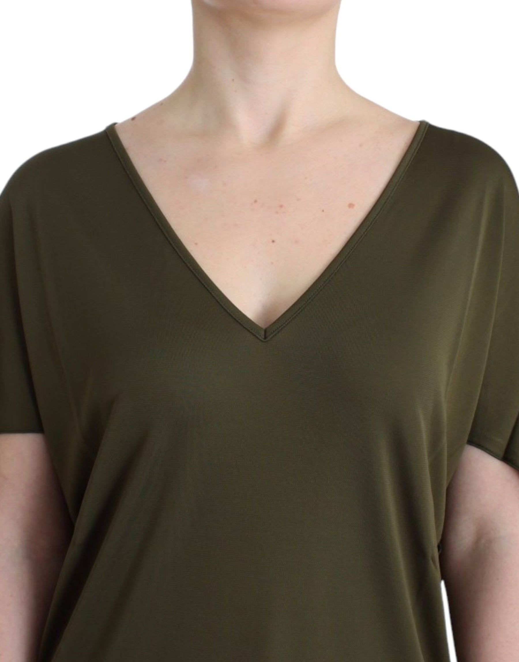 John Galliano Green shortsleeved blouse top | Regal Royce